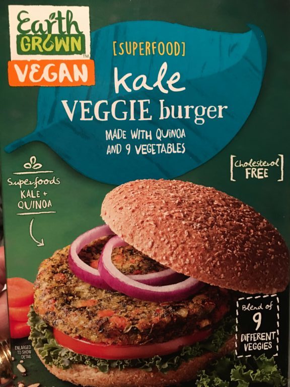 kale veggie burger