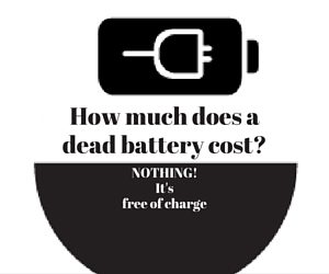 How much does adead battery cost-